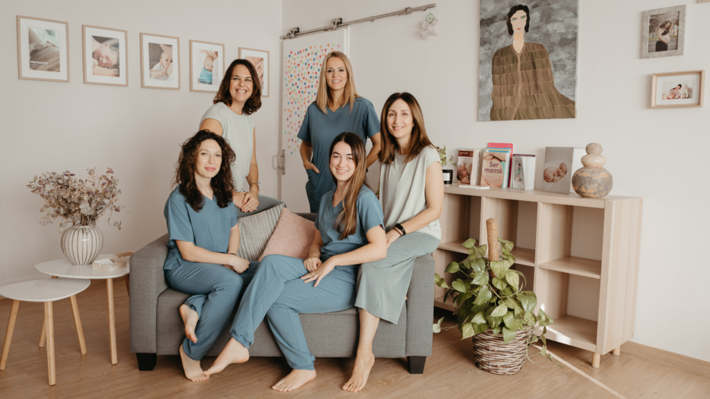 Equipo de Pilar Somosierra. Acompañamiento del embarazo. 